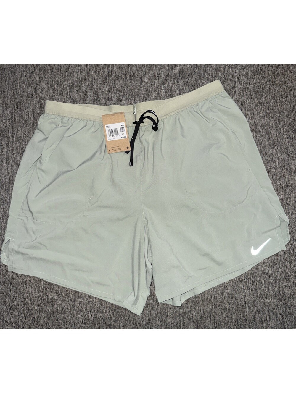 Nike Flex Stride Men's 2XL 7" Running Shorts Lined CJ5459-370 Jade New With Tags